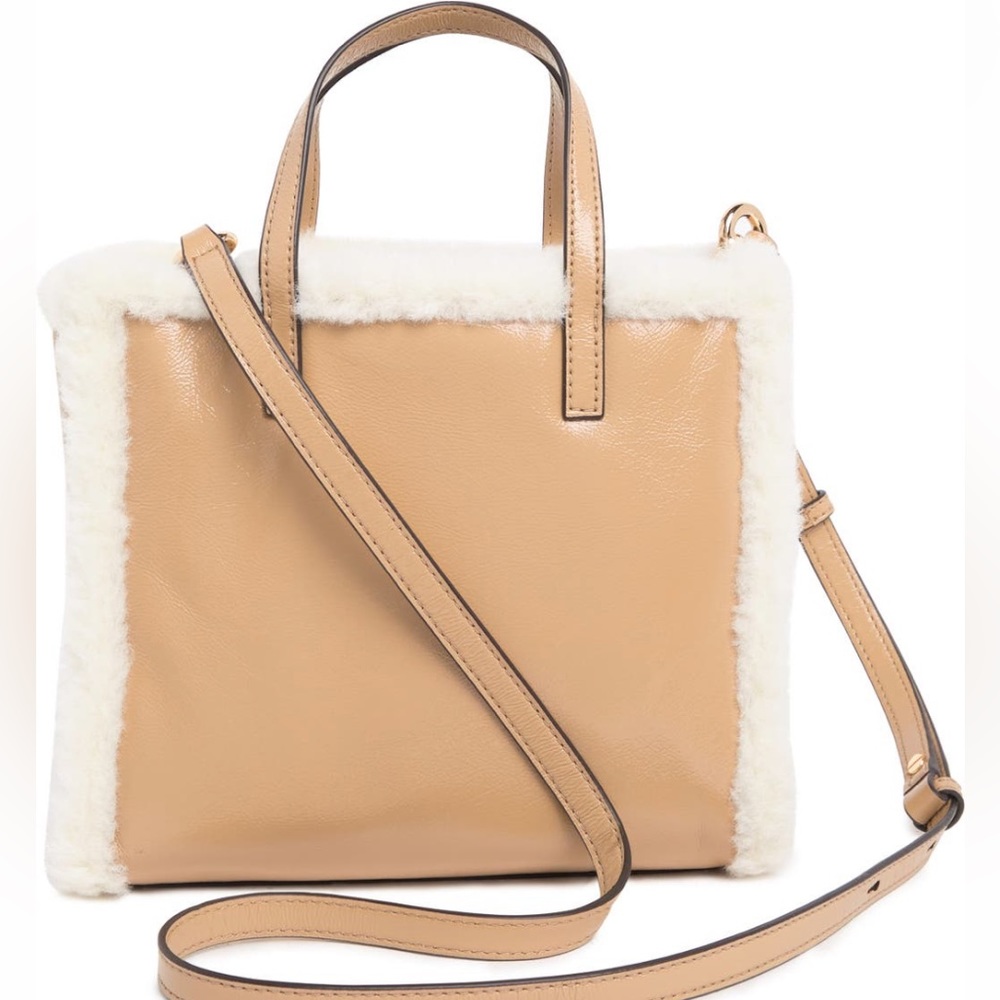 Marc Jacobs Mini grind faux fur trimmed tote - Picture 5 of 5